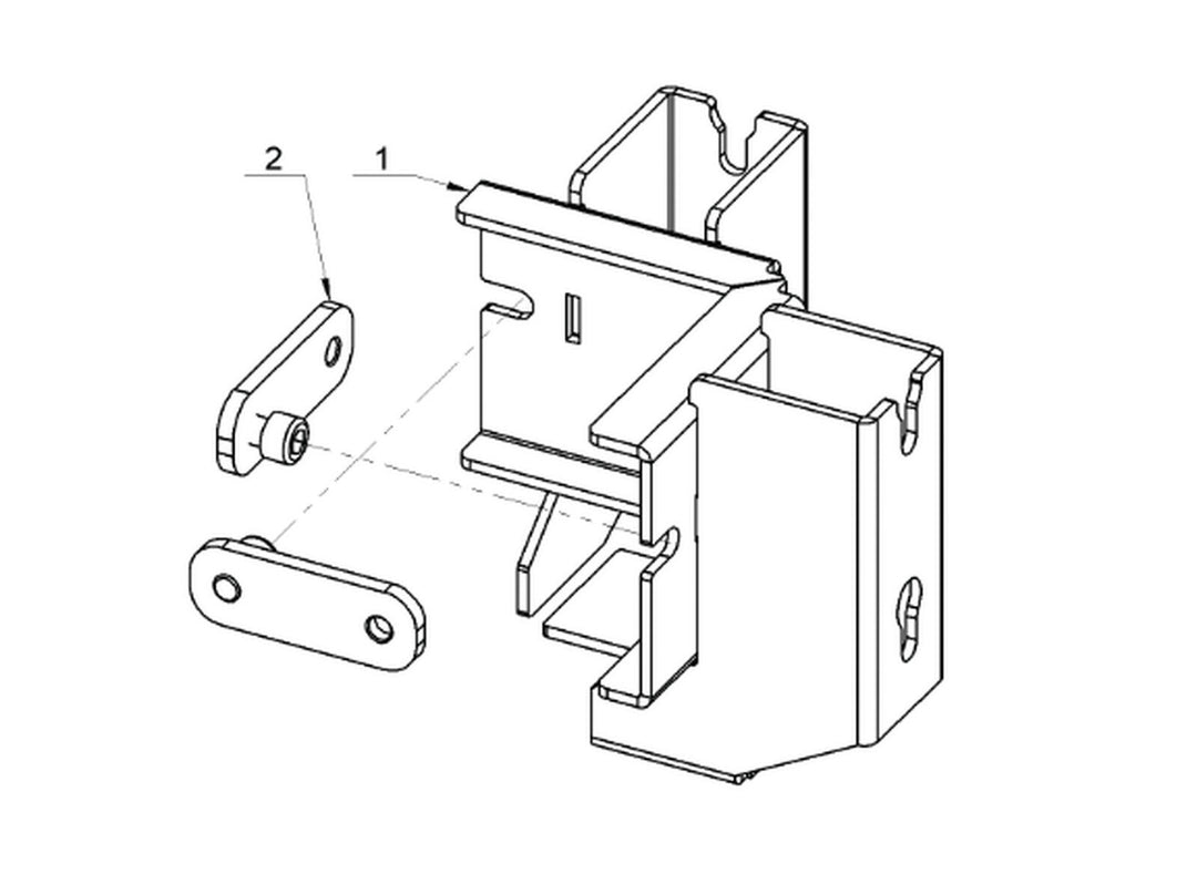 ALUTRUSS BE-1V3E Connection Clamp for BE-1G3