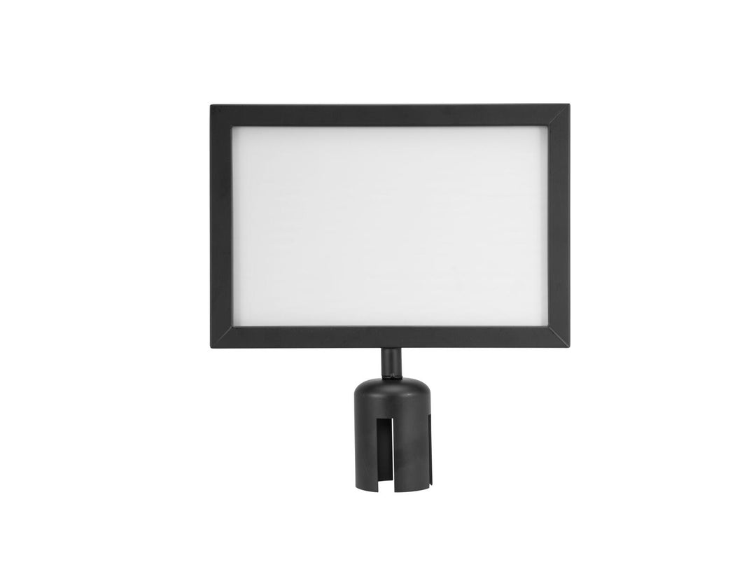 EUROLITE Cartello per barriera Eurolite 317x215 bk