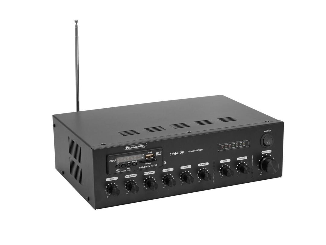 Amplificatore di missaggio PA OMNITRONIC CPE-60P