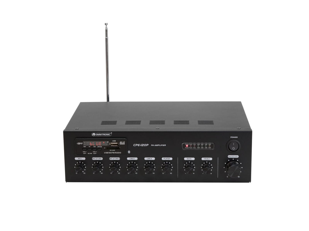 OMNITRONIC CPE-120P Amplificatore di missaggio PA