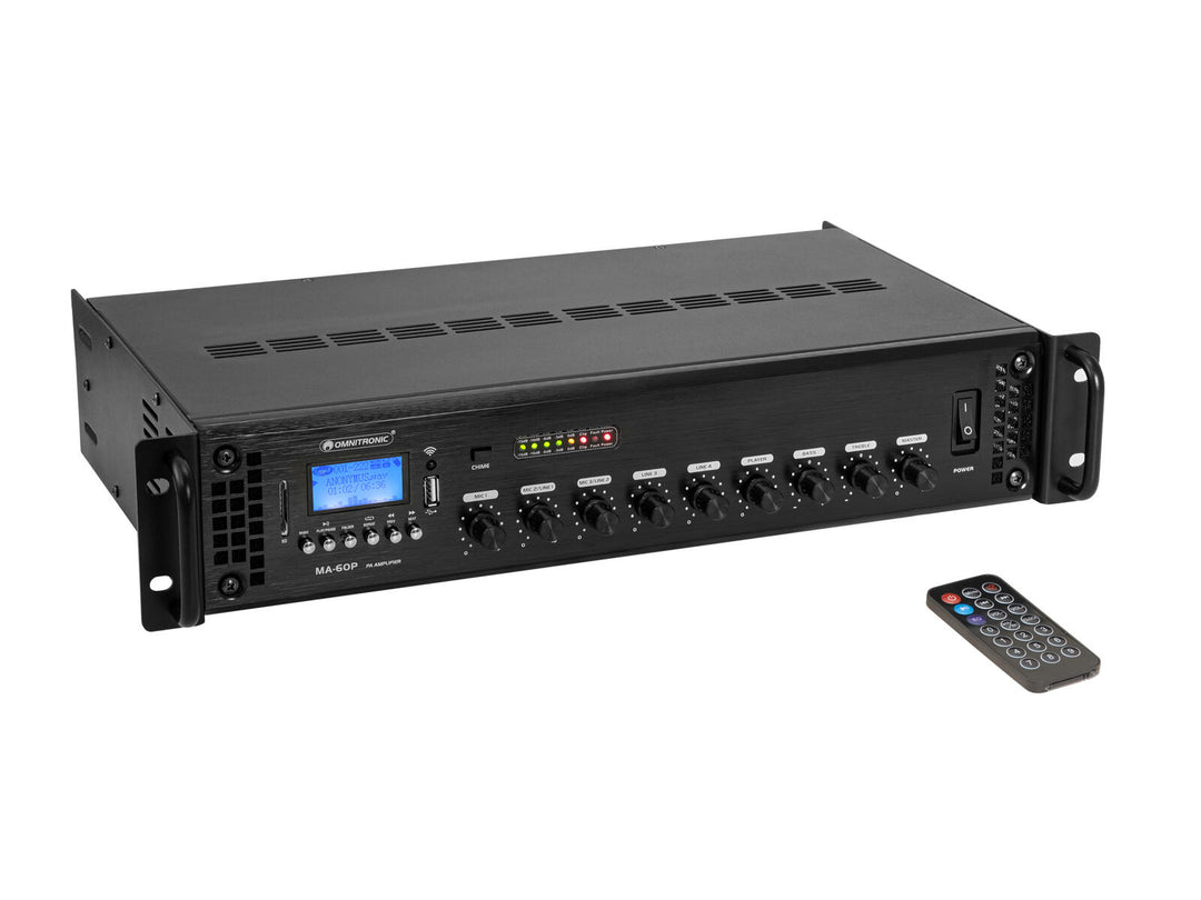 OMNITRONIC MA-60P amplificatore mixer PA
