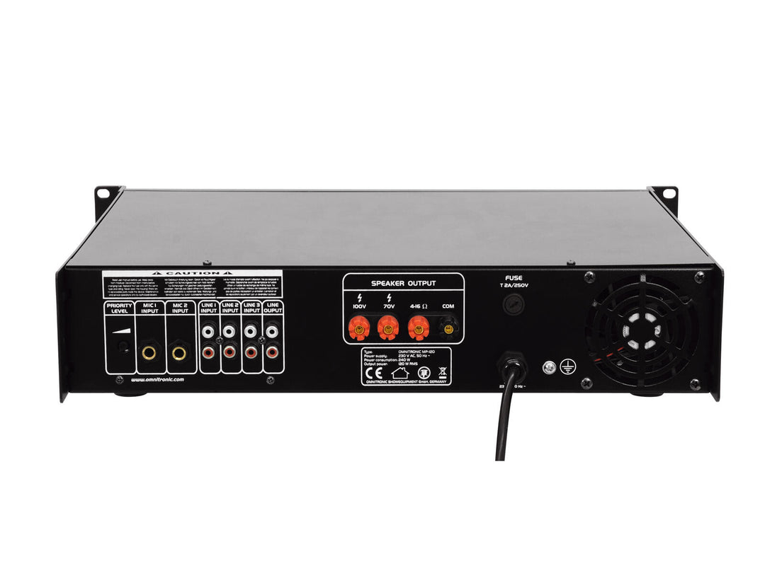 OMNITRONIC MP-120 Amplificatore mixer PA