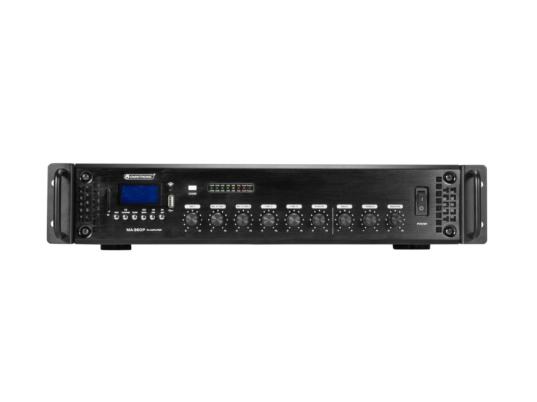 OMNITRONIC MA-360P Amplificatore mixer PA