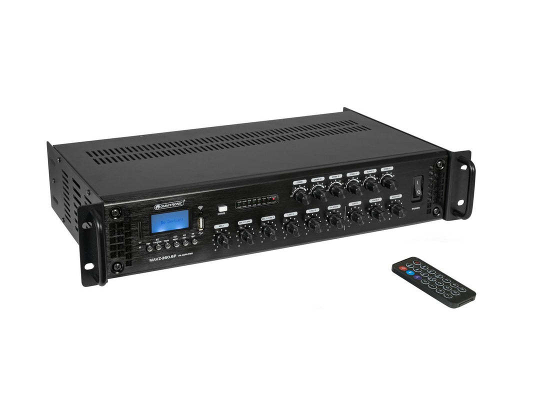 OMNITRONIC MAVZ-360.6P Amplificatore di missaggio PA