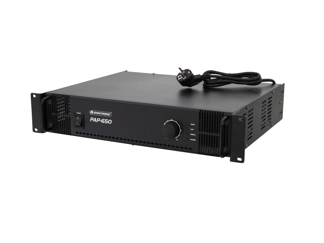 OMNITRONIC PAP-650 Amplificatore PA