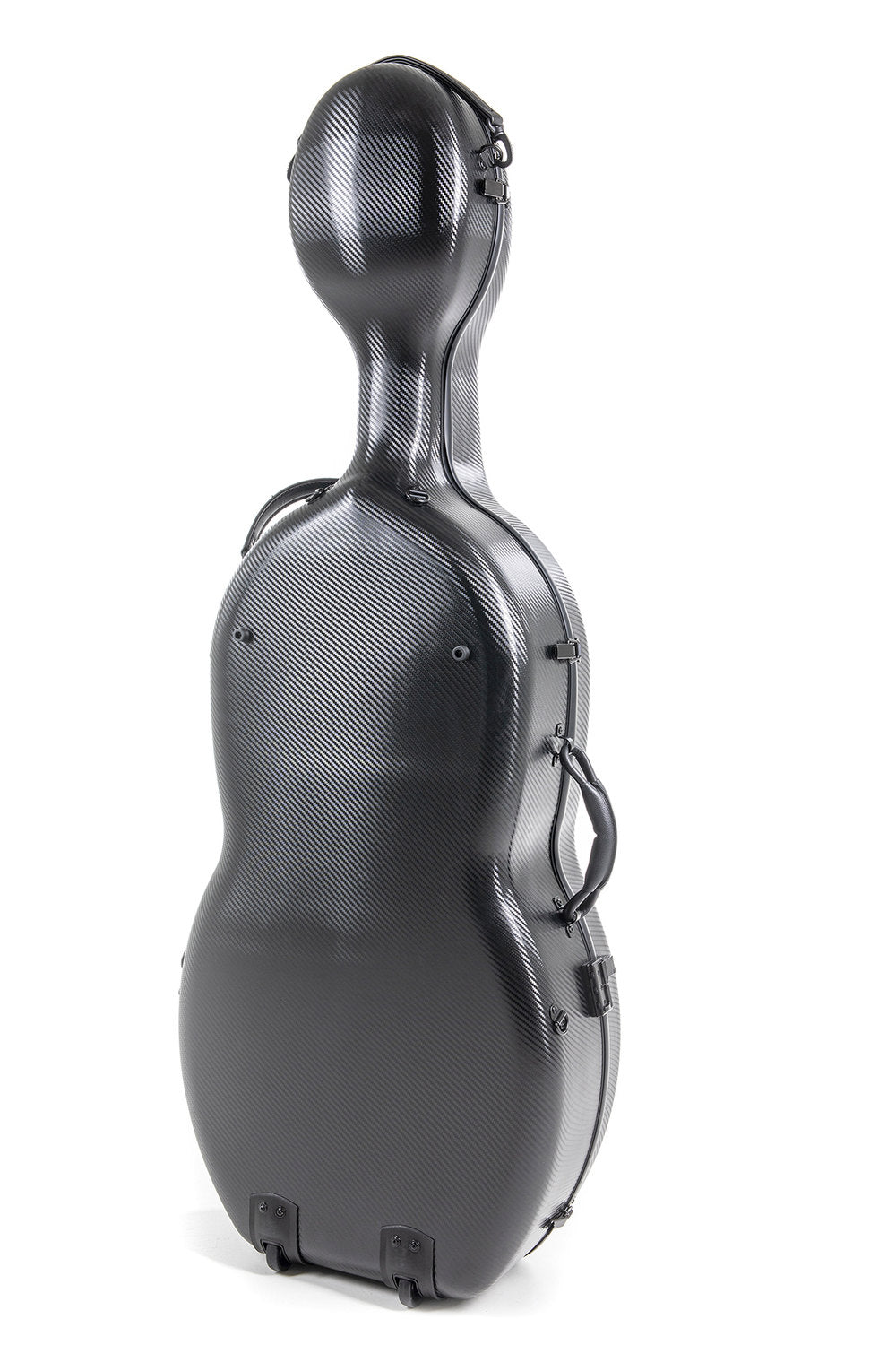 GEWA Polycarbonate 4.6 custodia per violoncello 4/4, nera, Rolly