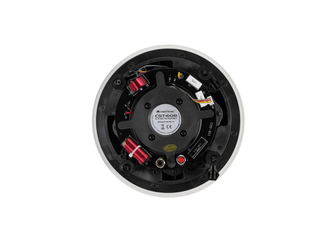 OMNITRONIC CST-608 Diffusore da soffitto a 2 vie
