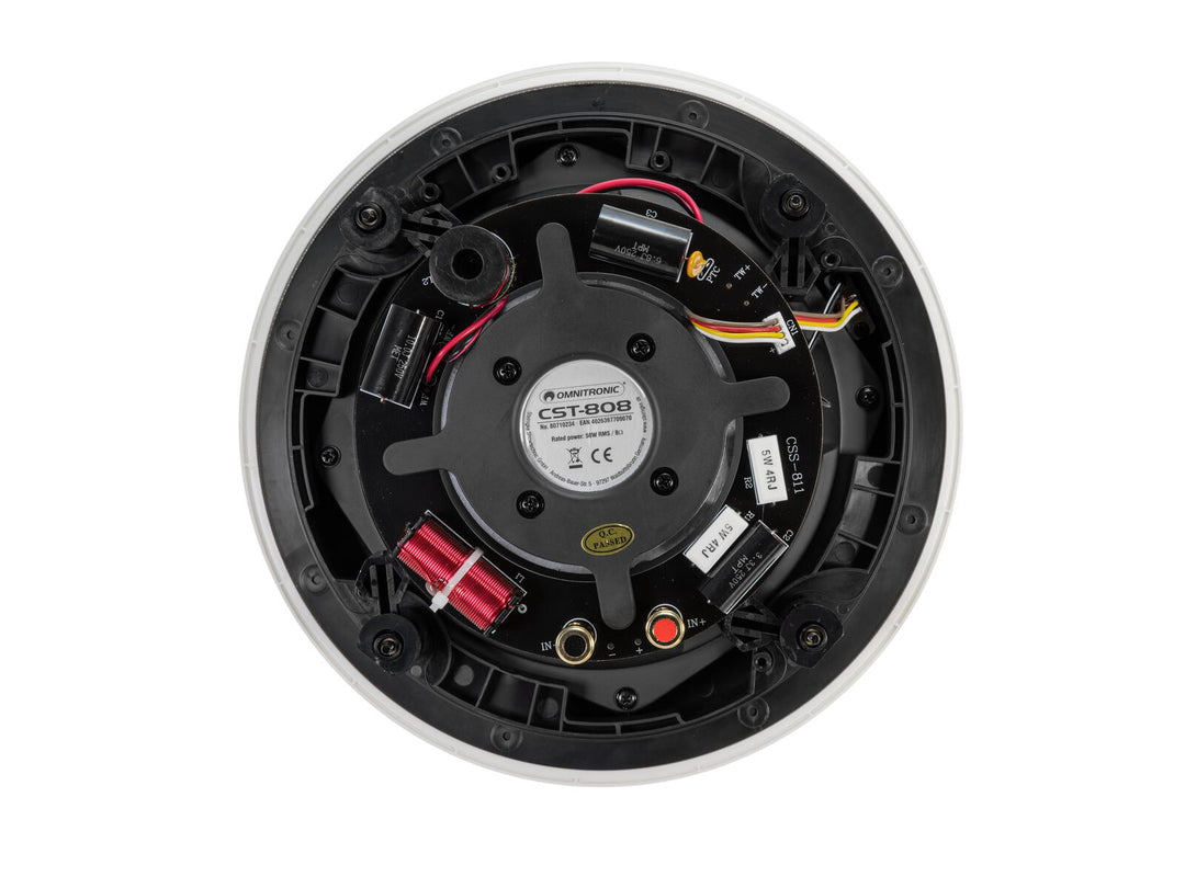 OMNITRONIC CST-808 altoparlante da soffitto a 2 vie