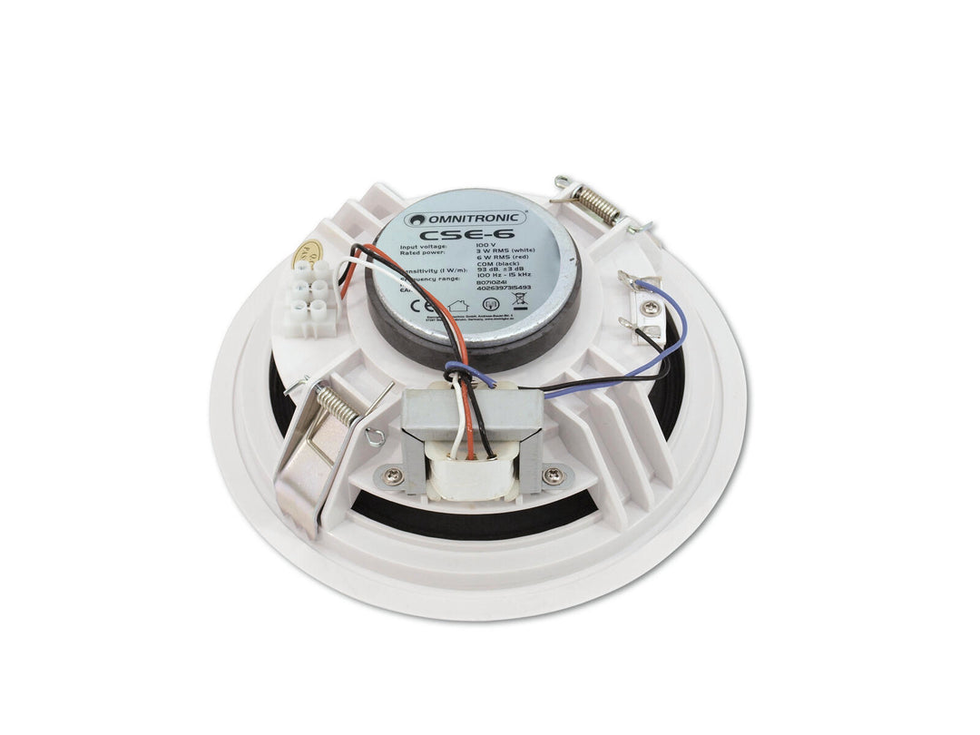 OMNITRONIC CSE-6 Diffusore da soffitto
