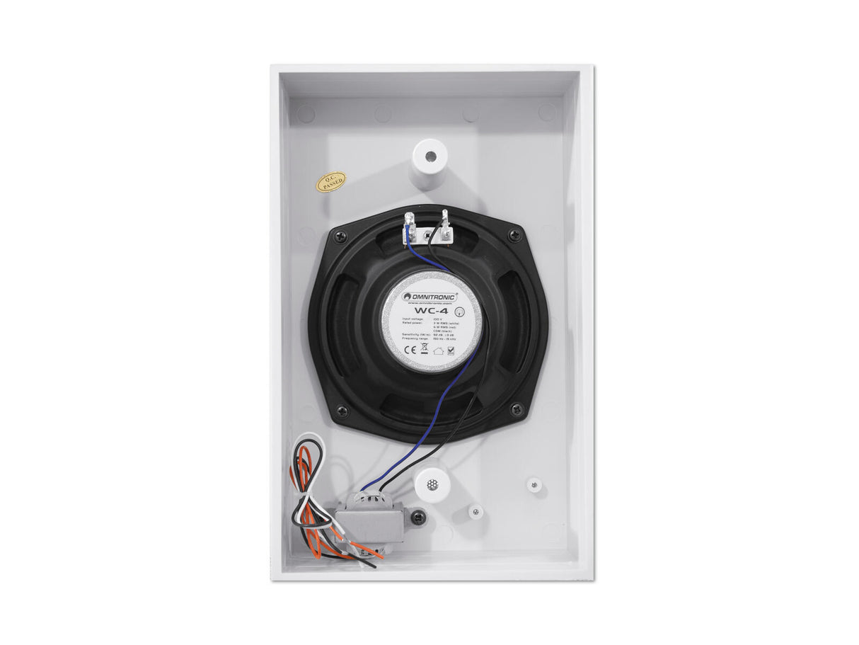 OMNITRONIC WC-4 PA Wall Speaker