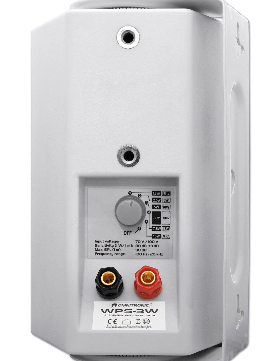 OMNITRONIC WPS-3W Diffusore PA da parete