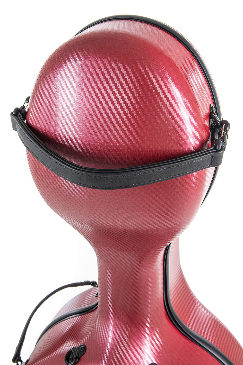 GEWA Polycarbonate 4.6 custodia per violoncello 4/4, rossa, Rolly