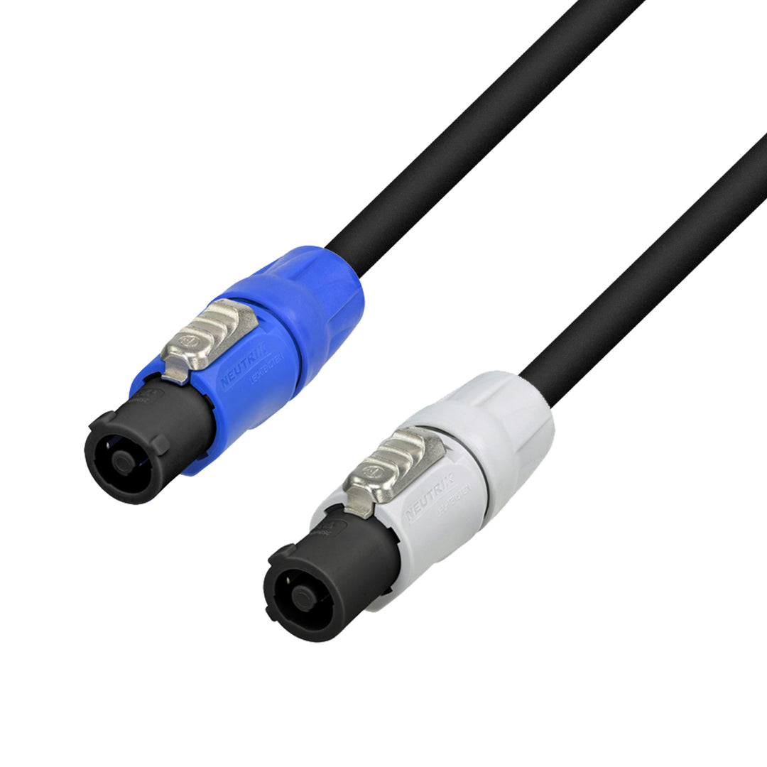 Adam Hall Cables 5 STAR PCON L 1000 - Power Link-kabel | Neutrik powerCON® med Titanex®-ledning | 10 m