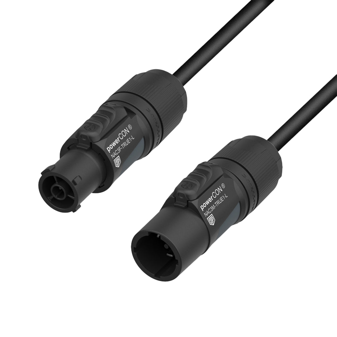 Adam Hall-kabler 5 STAR TCON L 1000 - Power Link-kabel | Neutrik TRUE1® med Titanex®-ledning | 10 m