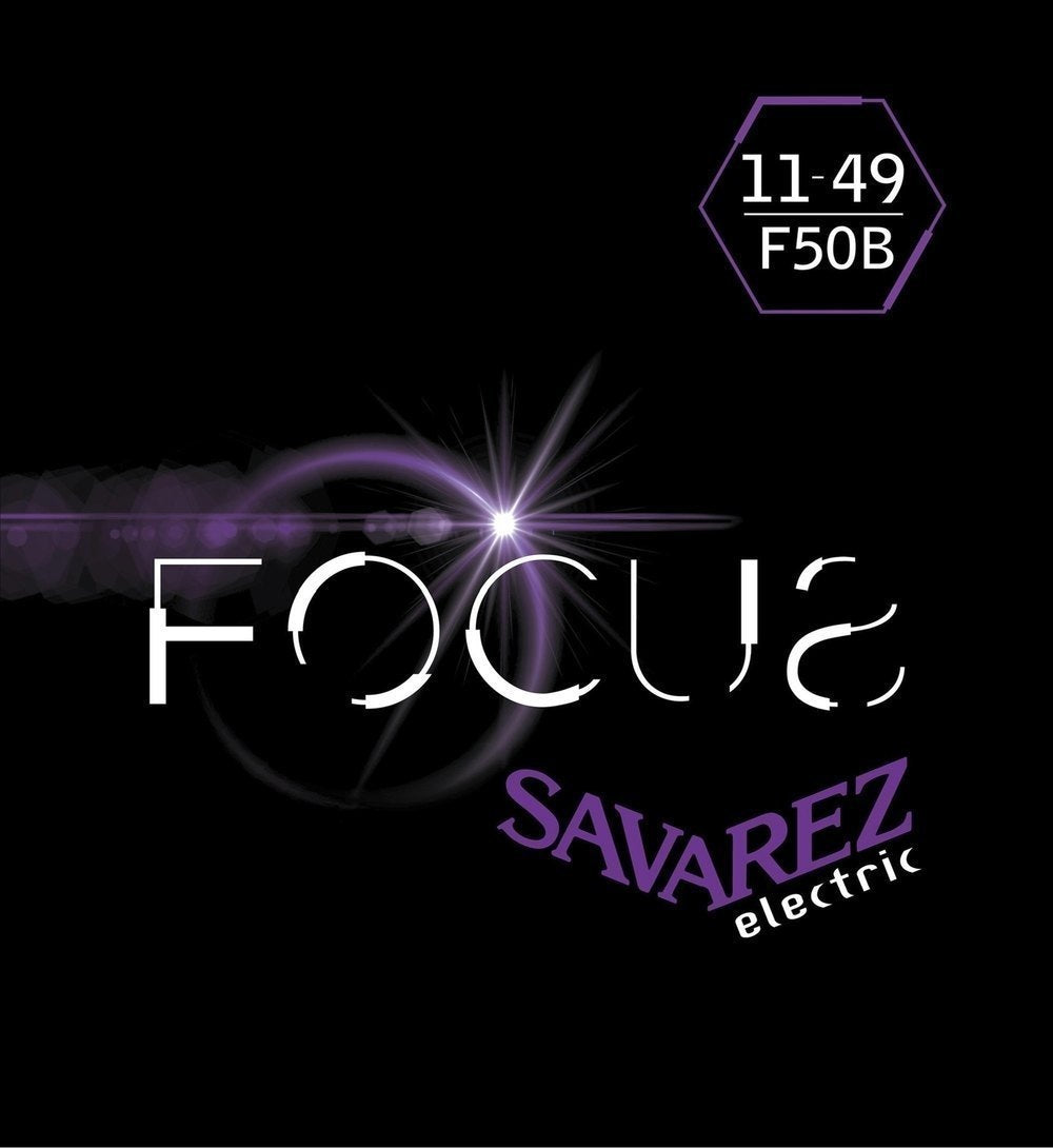 Savarez F50B Focus corde per chitarra elettrica, blues da .011 a .049