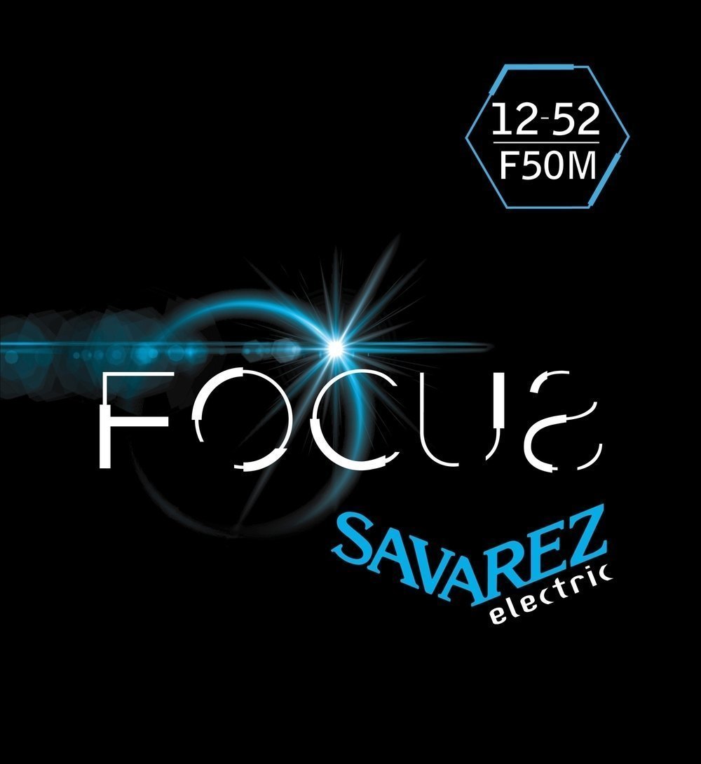 Savarez F50M Focus corde per chitarra elettrica, medium .012 a .052