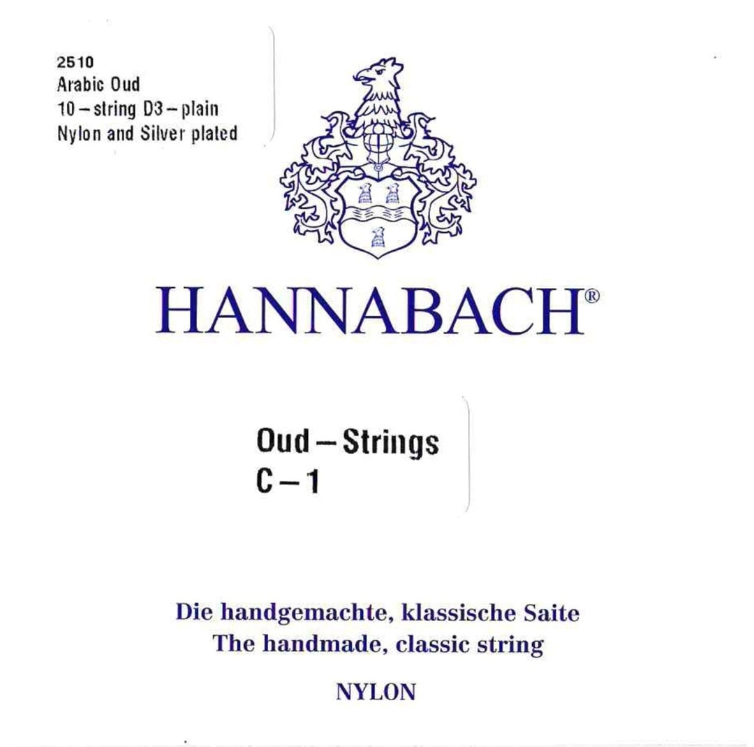 Hannabach Corde per Oud Arabic Aoud Nylon - 10 corde (2510)