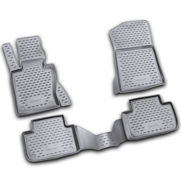 Tappetini in gomma BMW X3 4x4 E83 2008-2010