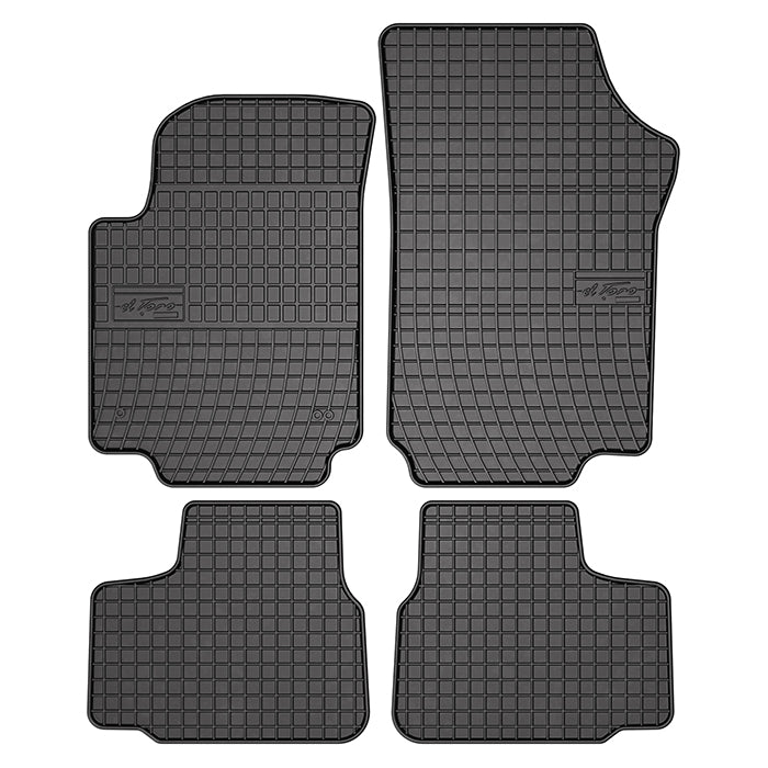 Tappetini in gomma Seat MII, Skoda Citogo, VW UP, 2011-2019