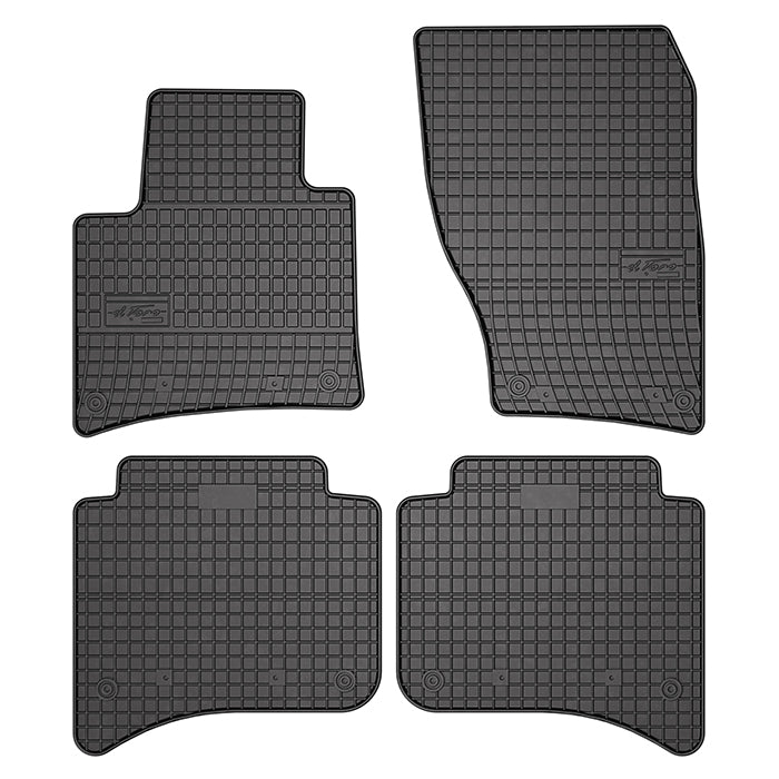 Tappetini in gomma Porsche Cayenne II, VW Touareg II 2010-2018