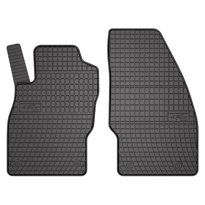 Tappetini in gomma Opel Corsa E HB, 1ª fila 2014-2019