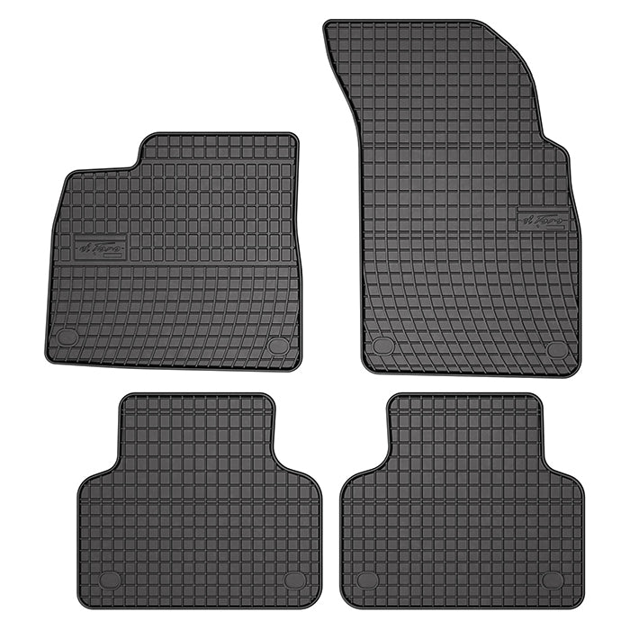 Tappetini in gomma Audi Q7 II SUV, 1ª + 2ª fila 2015-