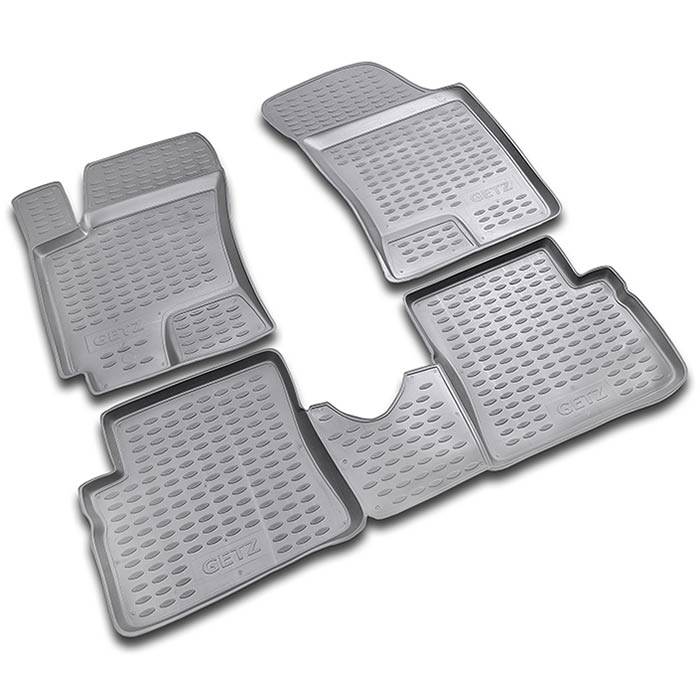 Rubber mats Hyundai Getz 2002-2011