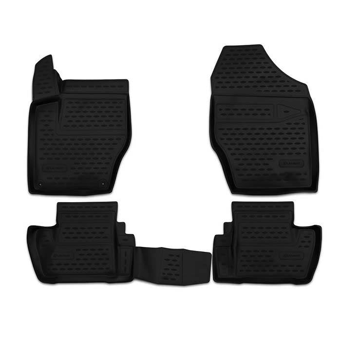 Rubber mats Peugeot 408 2012->