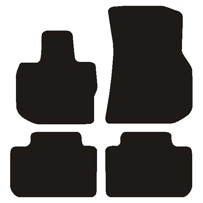 Tappetini auto BMW X3, X4, iX3 (G01,G02,G08)2021- in velluto