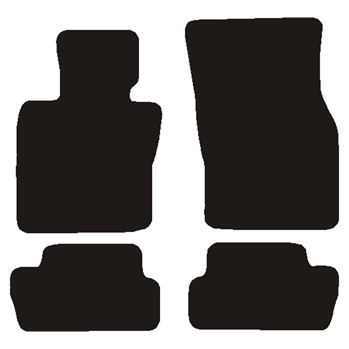 Tappetini auto per MINI One, SE/E 3drs 2014-2023 in velluto
