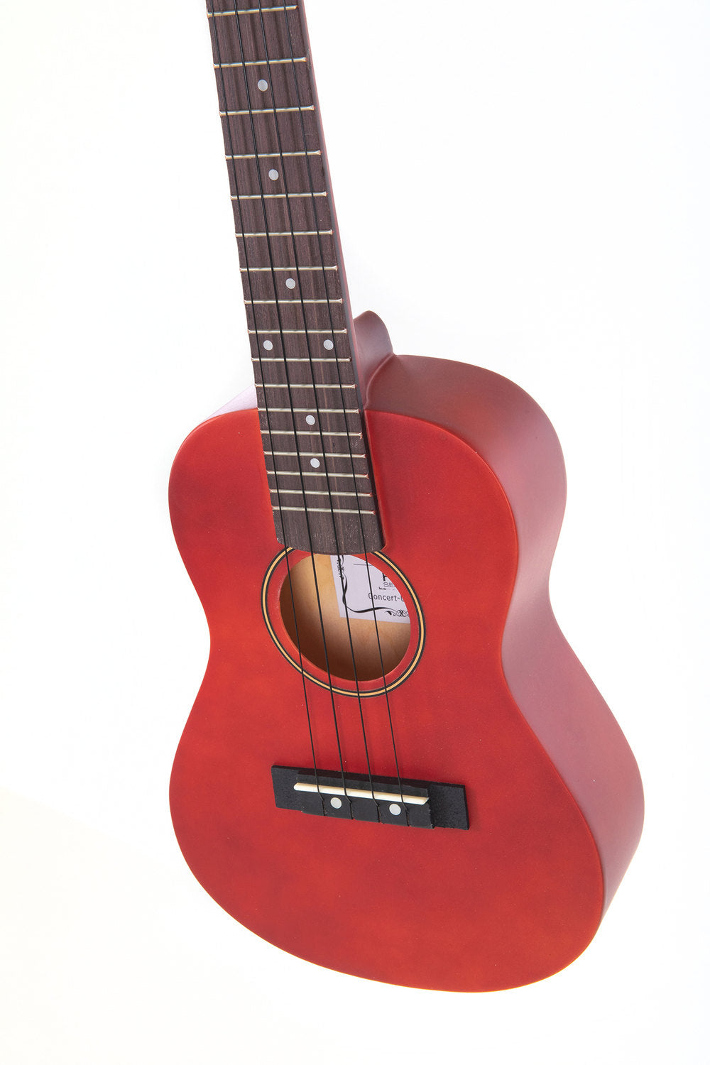 Miguel Almeria ukulele da concerto in tiglio, finitura opaca colorata