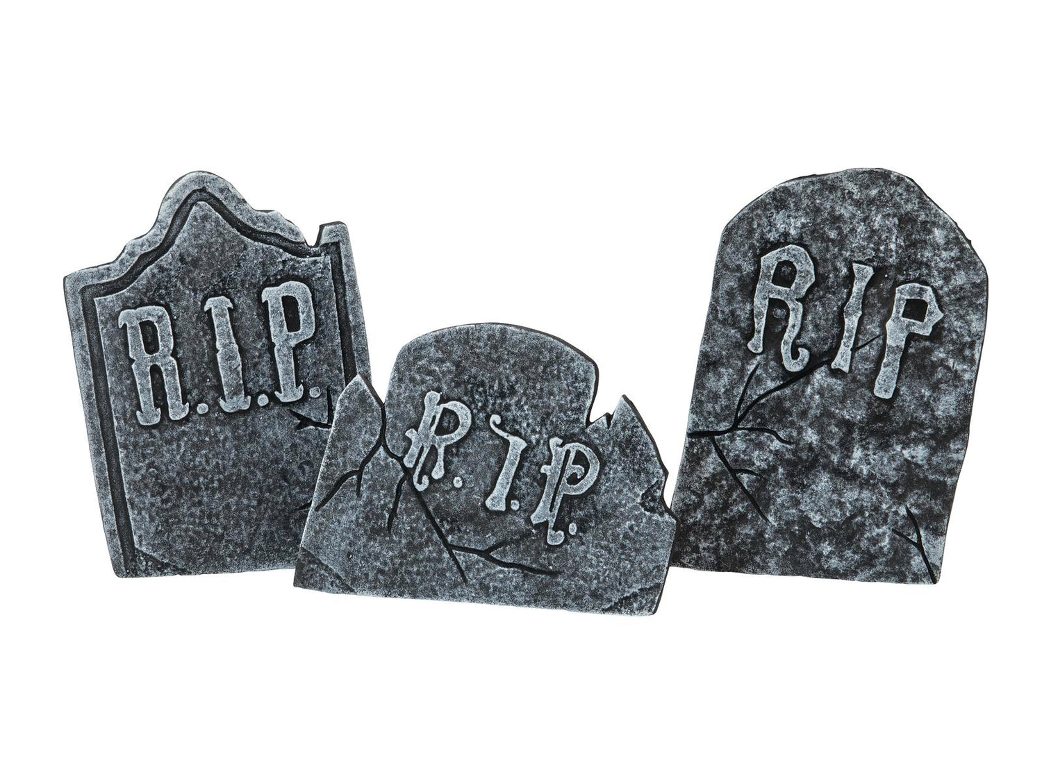 Halloween tombstone set