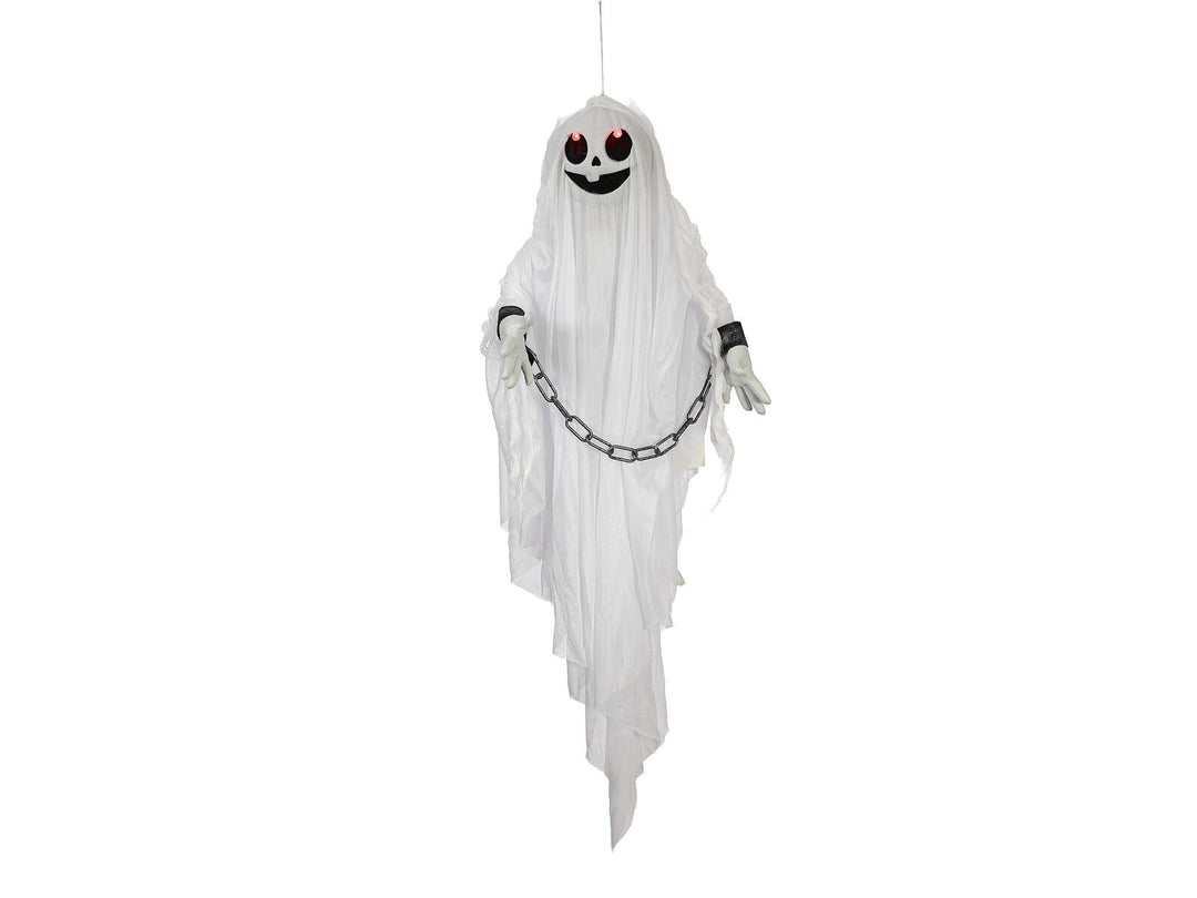 Figura di Halloween, fantasma Peter, animata, 90 cm