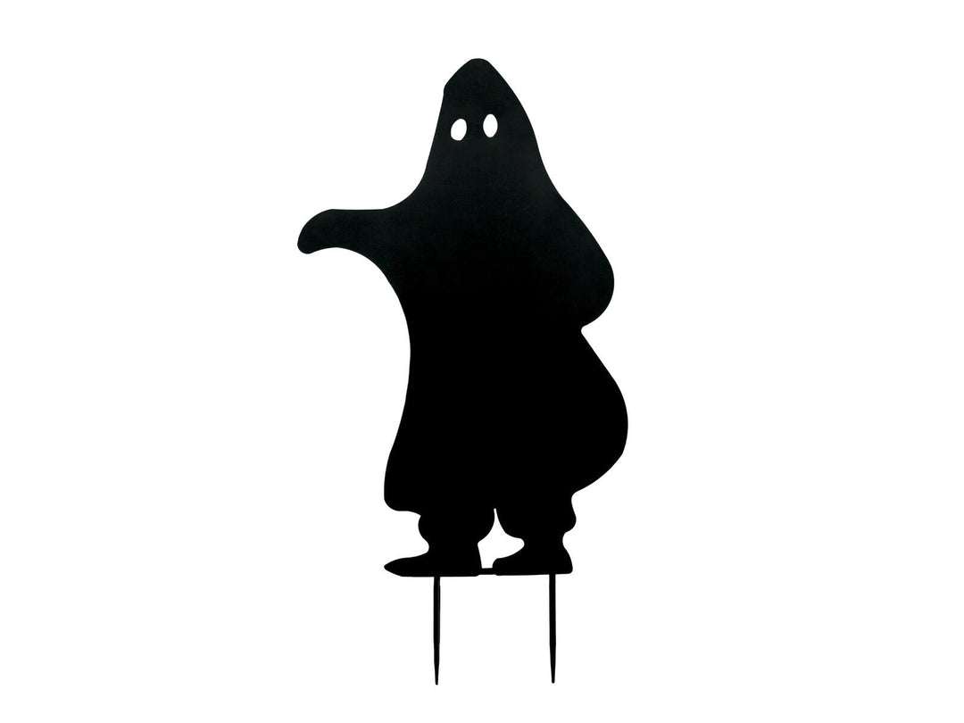 Silhouette metallica fantasma, acciaio, 75 cm