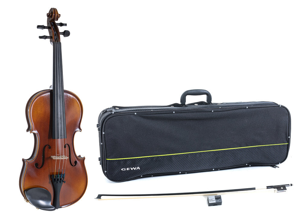 GEWA Allegro violino 1/4 con custodia sagomata allungata e archetto in carbonio