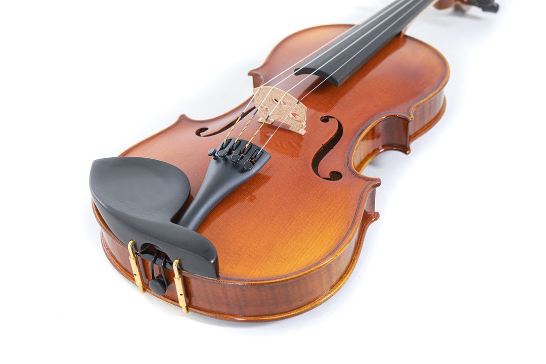 GEWA Violin Maestro 1 - 4/4 (Ready to play incl. GEWA Bio violin shaped case, GEWA Carbon Bow Advanced and Il Cannone strings)