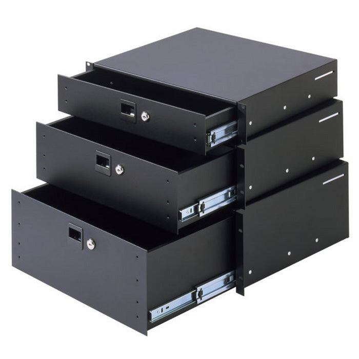 Adam Hall 87403 Un cassetto rack 3 unità in alluminio (3,4 kg)