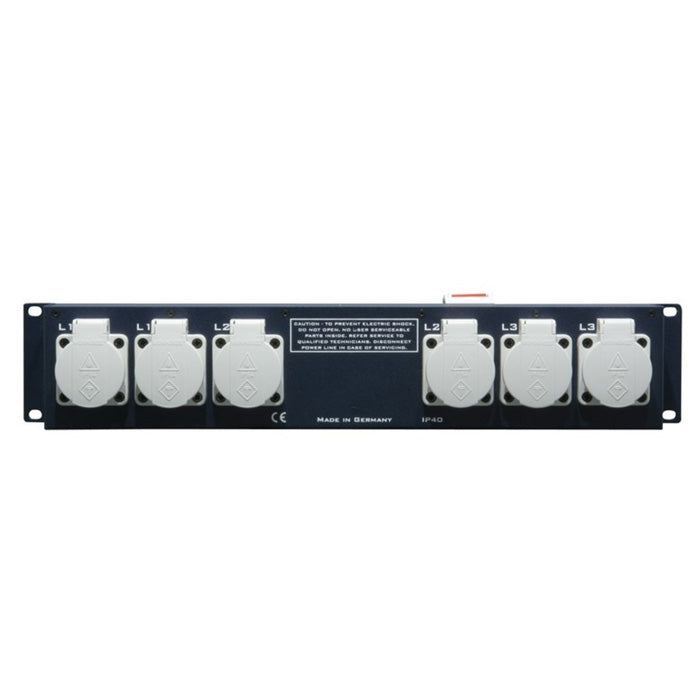 Adam Hall Distributore di Corrente 32A 2 Unit