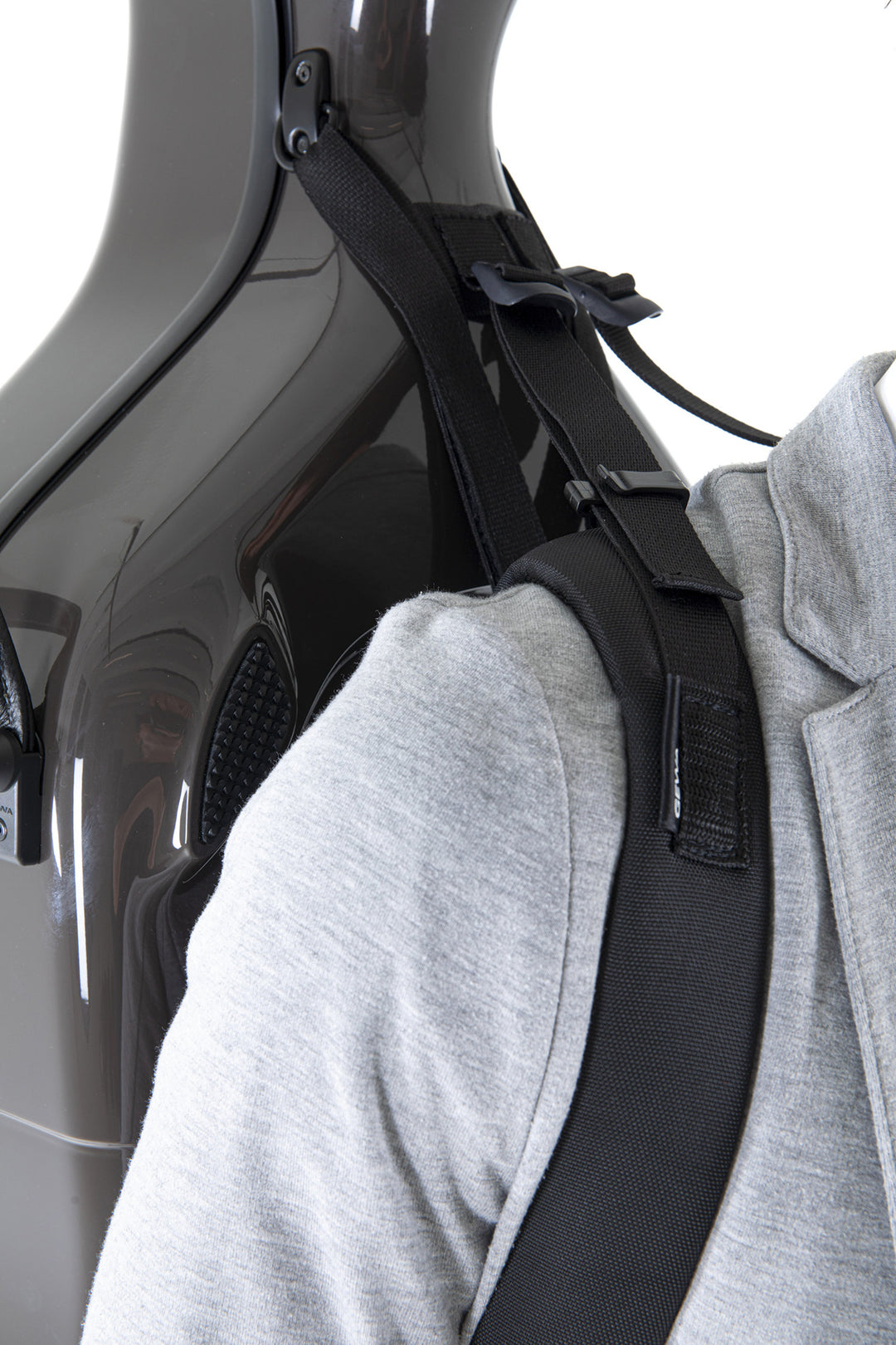 GEWA sistema di trasporto per custodia da Violoncello Air - fissaggio con 4 D-Rings