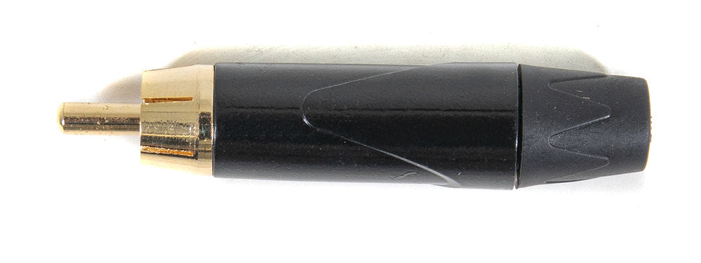 GEWA connettore cinch con anello rosso, contatti dorati