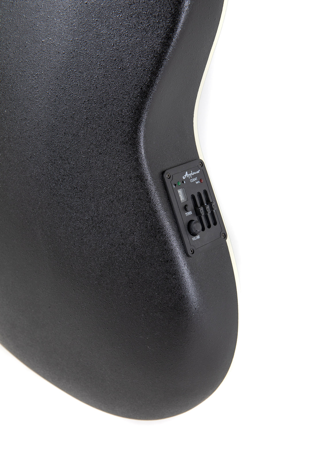Applause Chitarre E-acustica AB28 Super Shallow Bowl Cutaway - Black Satin (AB28-5S)