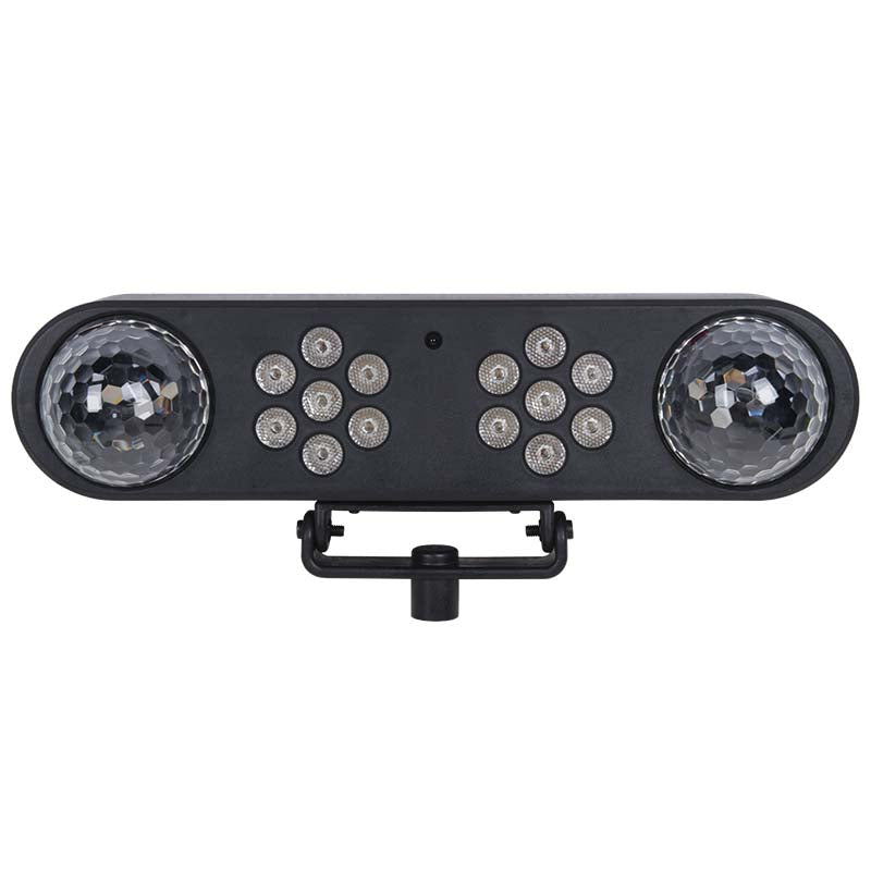 LIGHT4ME MAGIC BAR effetto discoteca con sfera a specchi LED PAR + stativo + telecomando
