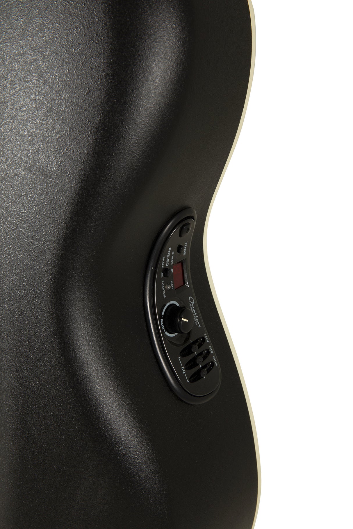 Ovation E-Acoustic Guitar Standard Balladeer Deep Contour Cutaway - Cherry Cherry Burst (2771AX-CCB-G)