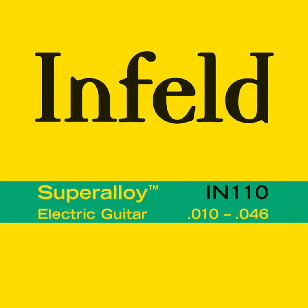 Thomastik-Infeld Corde per chitarra elettrica Superalloy avvolgimento rotondo - Set 010 (IN110)
