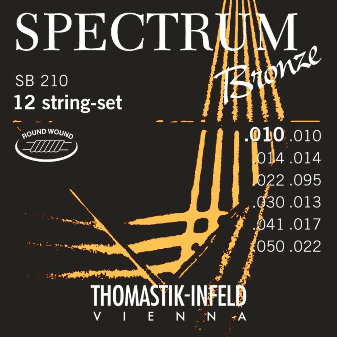 Corde Thomastik-Infeld per Chitarre acustica serie Spectrum Bronze - set (SB 210)