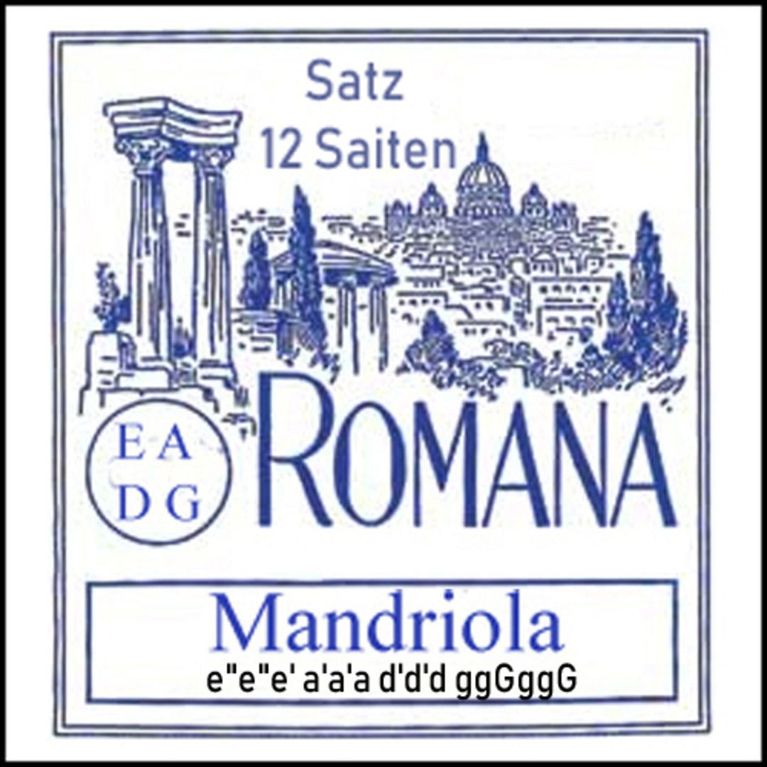 Corde Romana Mandriola - Set da 12 corde