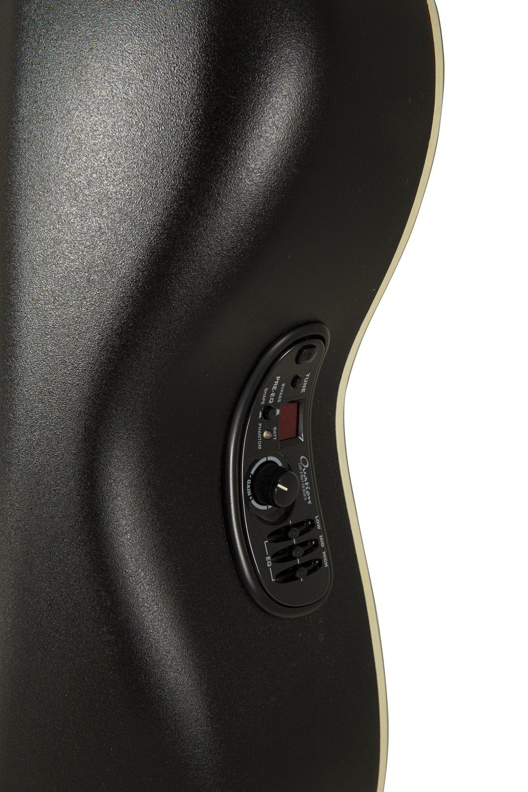 Ovation E-Acoustic Chitarre Standard Balladeer Deep Contour Cutaway 12 corde - Black (2751AX-5-G)