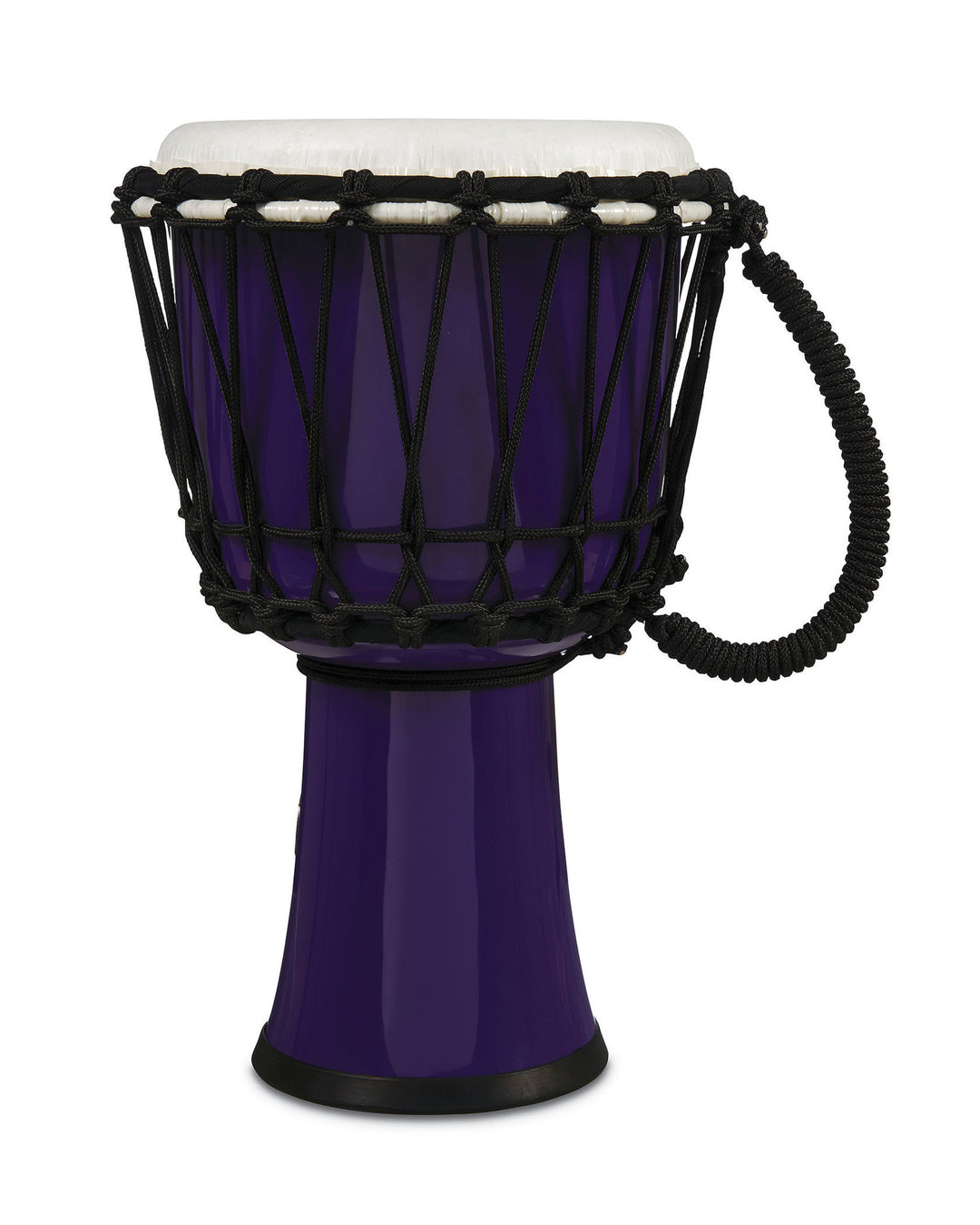 Latin Percezione Djembe World 7-inch Circle accordato a corda - Purple (LP1607PL)