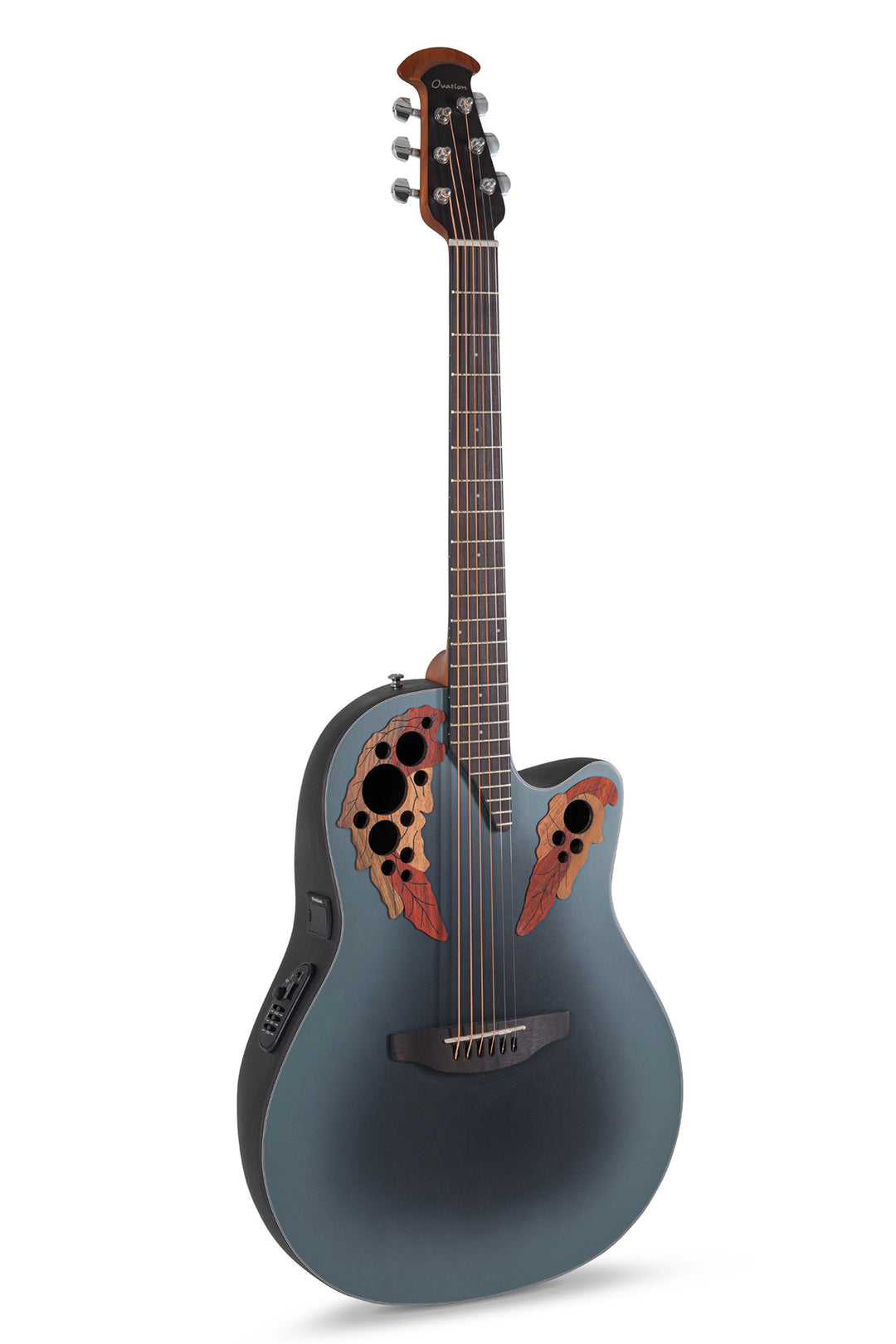 Ovation E-Acoustic Chitarre Celebrity Elite Mid Cutaway - Reverse Blue Burst (CE44-RBB-G)
