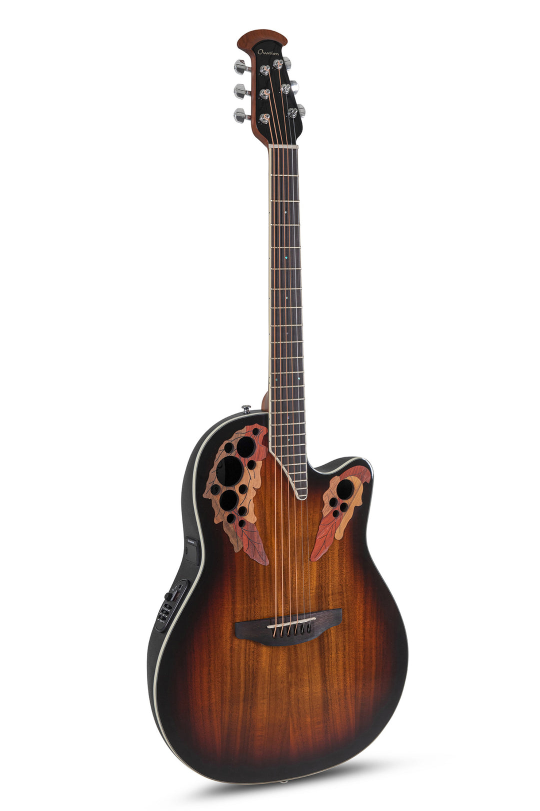 Ovation Chitarre elettroacustiche Celebrity Elite Plus Super Shallow - Koa Burst (CE48P-KOAB-G)